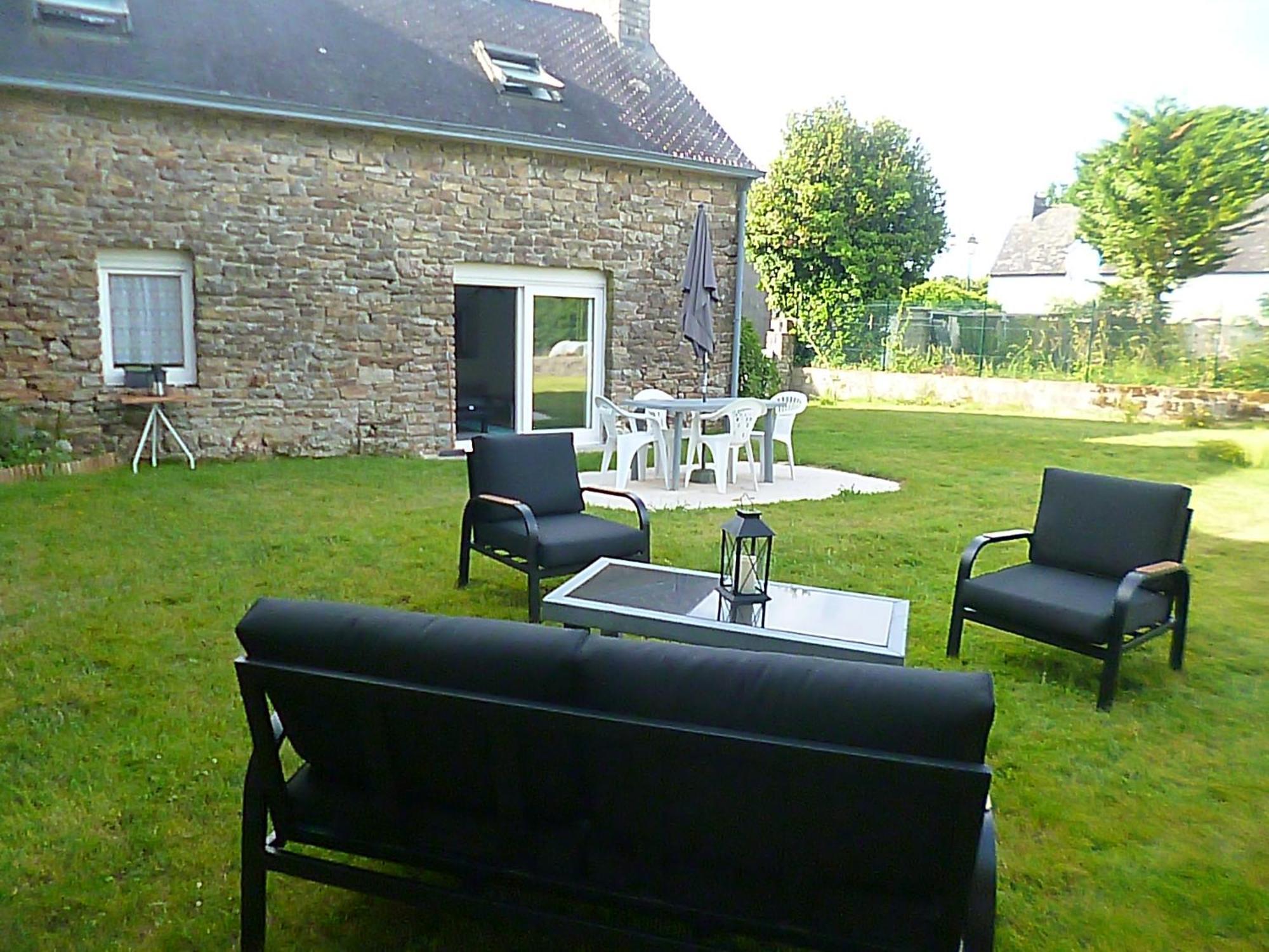 Gite Au Calme Centre Finistere Jardin Clos Trégourez 외부 사진